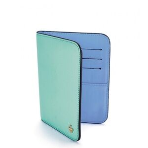 Femme de Cupcakes Mint leather passport holder